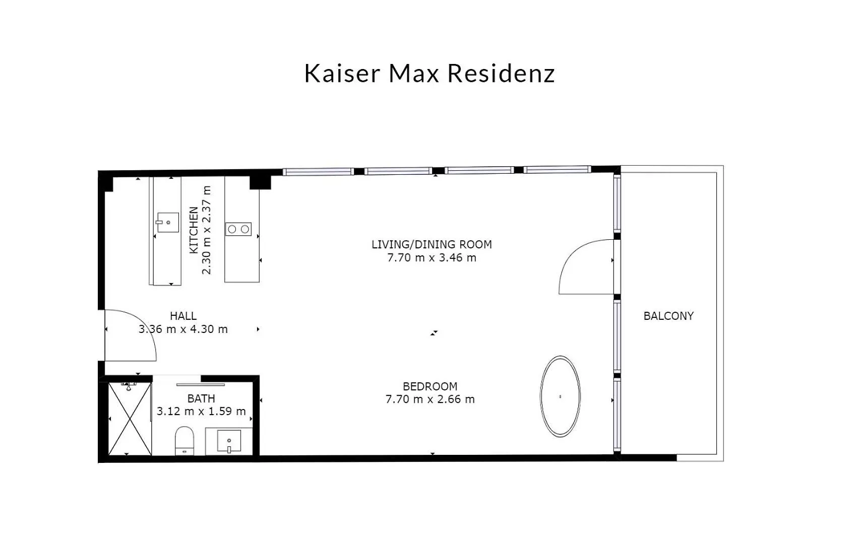 Apartment Kaiser Max Design Appartements